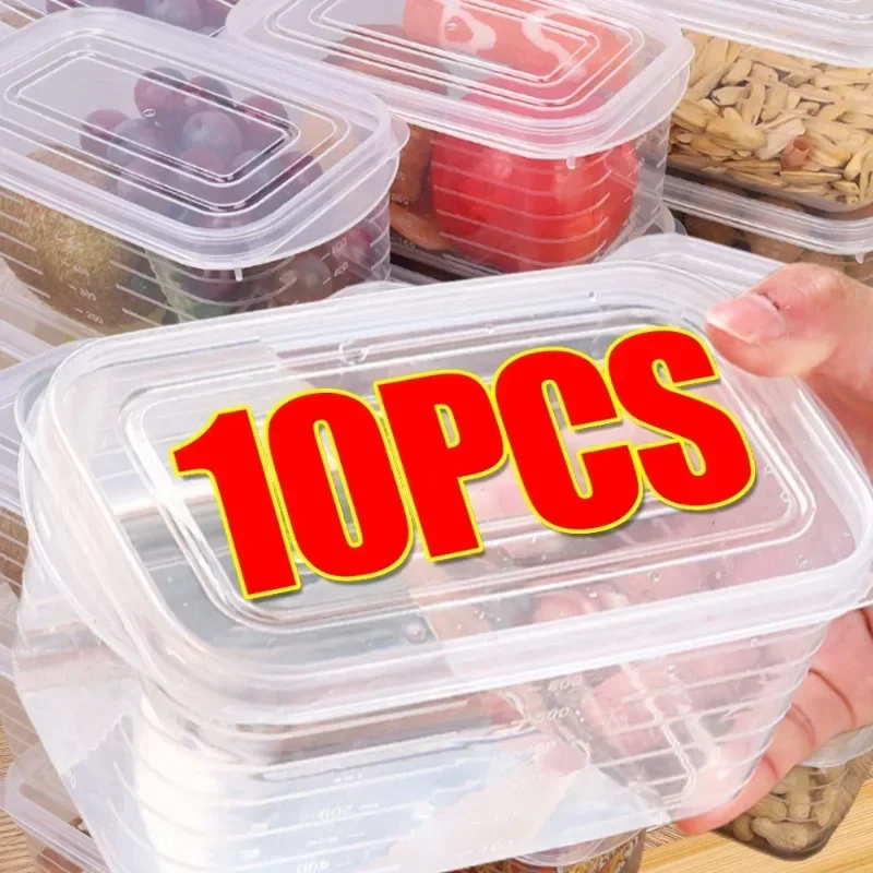Food Storage Made Easy - 1/10PCS Kühlschrank Einfrieren Fleisch Box Lebensmittel