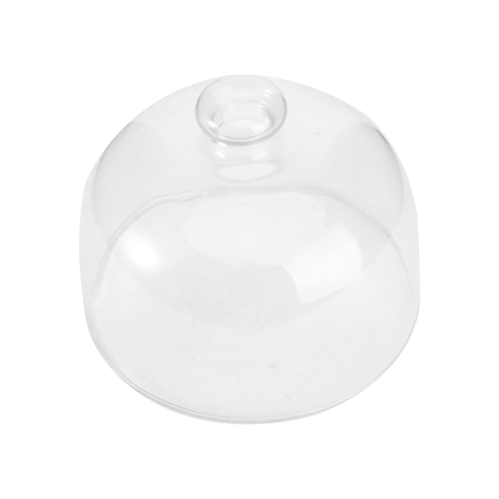 Food Storage Glass Round - 1 Stück Klare Tortenkuppel-Abdeckung aus Bleifreiem