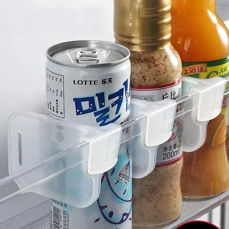Food Storage For Refrigerator - Kühlschrank-Trennwand Seitentür-Organizer Verstellbarer Trennclip für Lebensmittelaufbewahrung