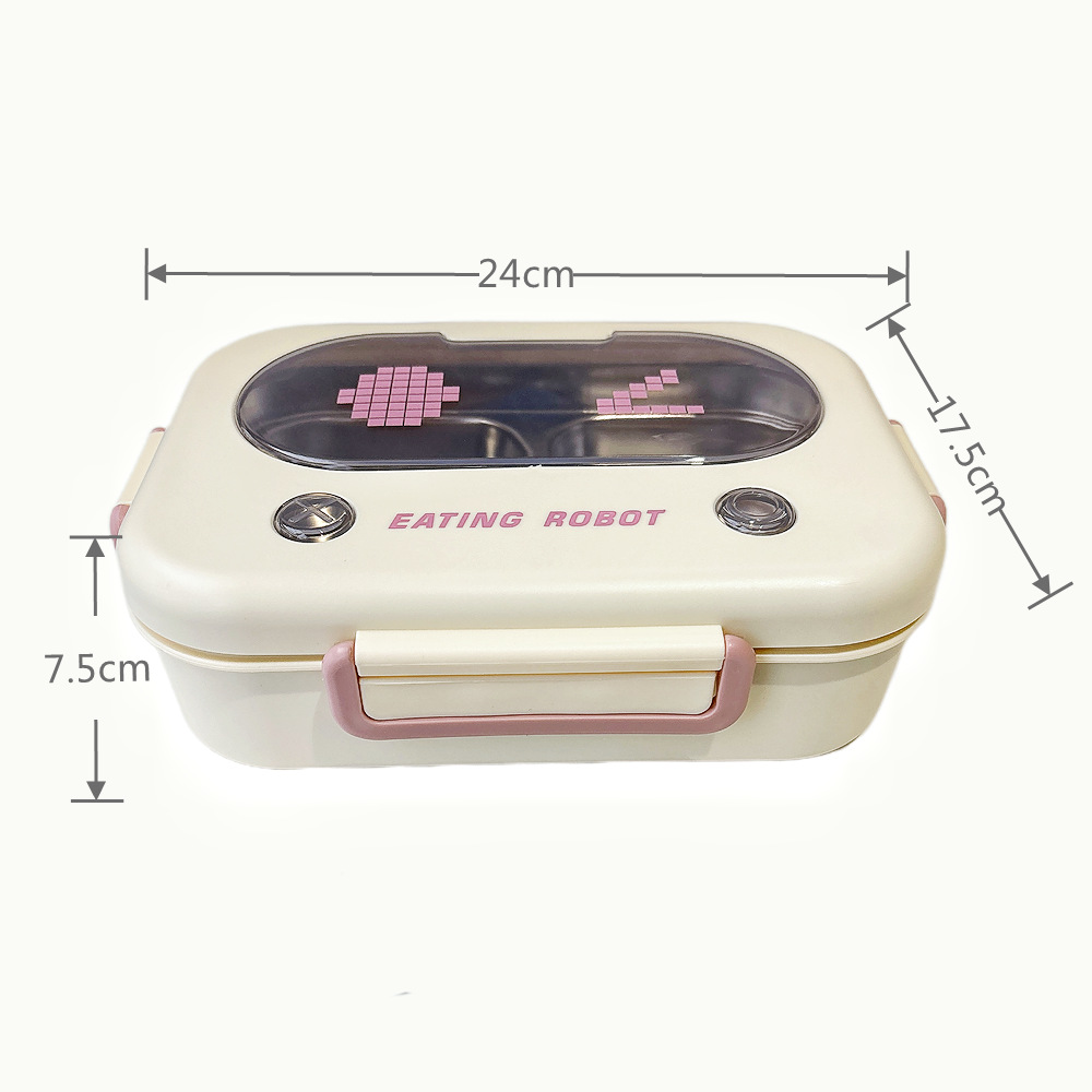 Food Storage Prep Containers - Thermo-Bento-Box aus Edelstahl, auslaufsicherer Behälter zur