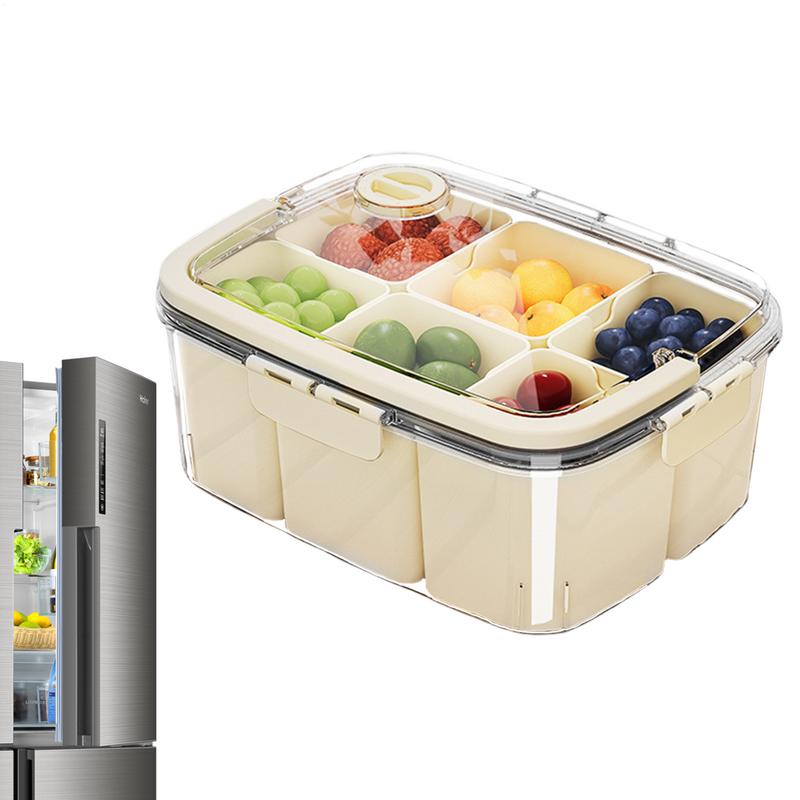Food Storage And Preparation - Geteilte Vorratsbehälter für Lebensmittel, geteilter Kühlschrank,
