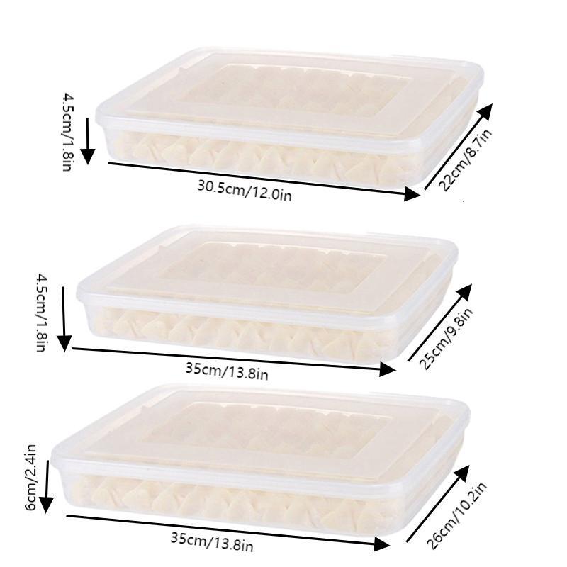 Food Storage For Refrigerator - Transparente Aufbewahrungsbox für Kühlschrank, Organizer für