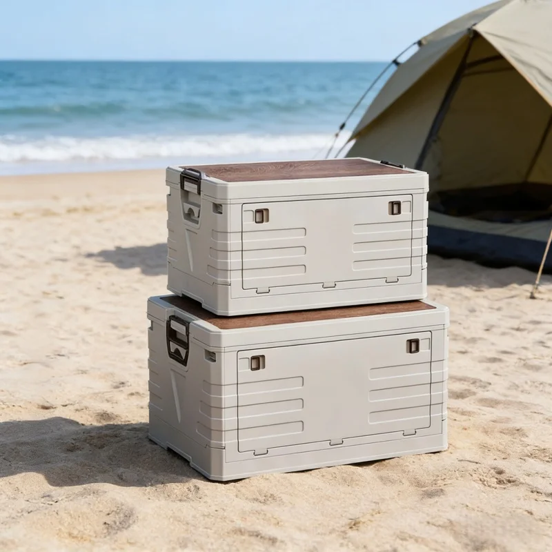 Food Storage Made Easy - Auto-Aufbewahrungsbox für Outdoor-Camping, Faltbare Aufbewahrungsbox mit