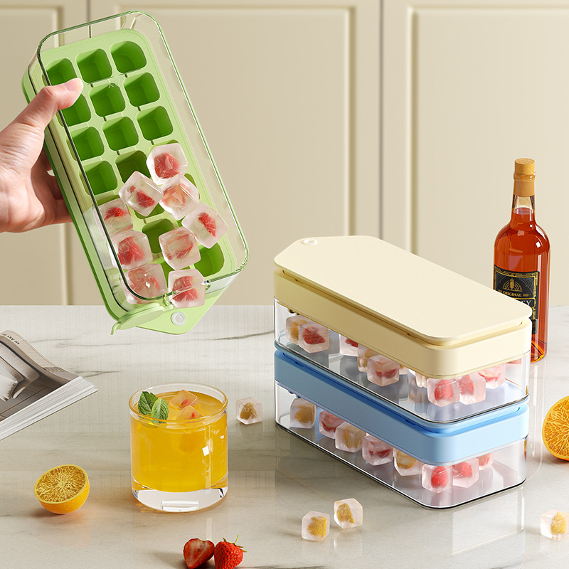 Food Storage Frozen - Lebensmittelechte Eiswürfelform für den Haushalt, Schnelleisbereiter
