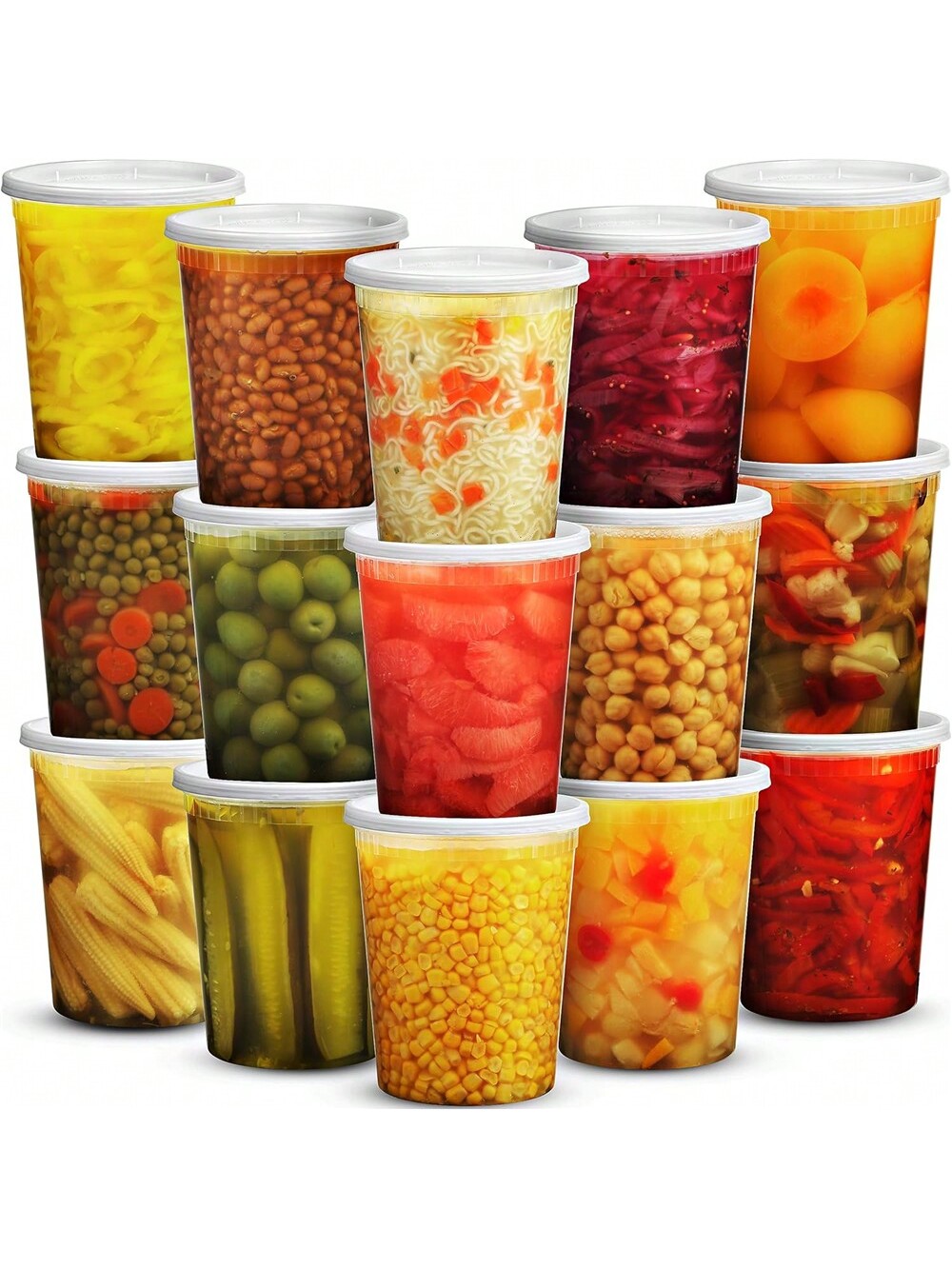 24er Pack 32 Unzen Deli-Behält – Food Storage Prep Containers Bewertung und Preis