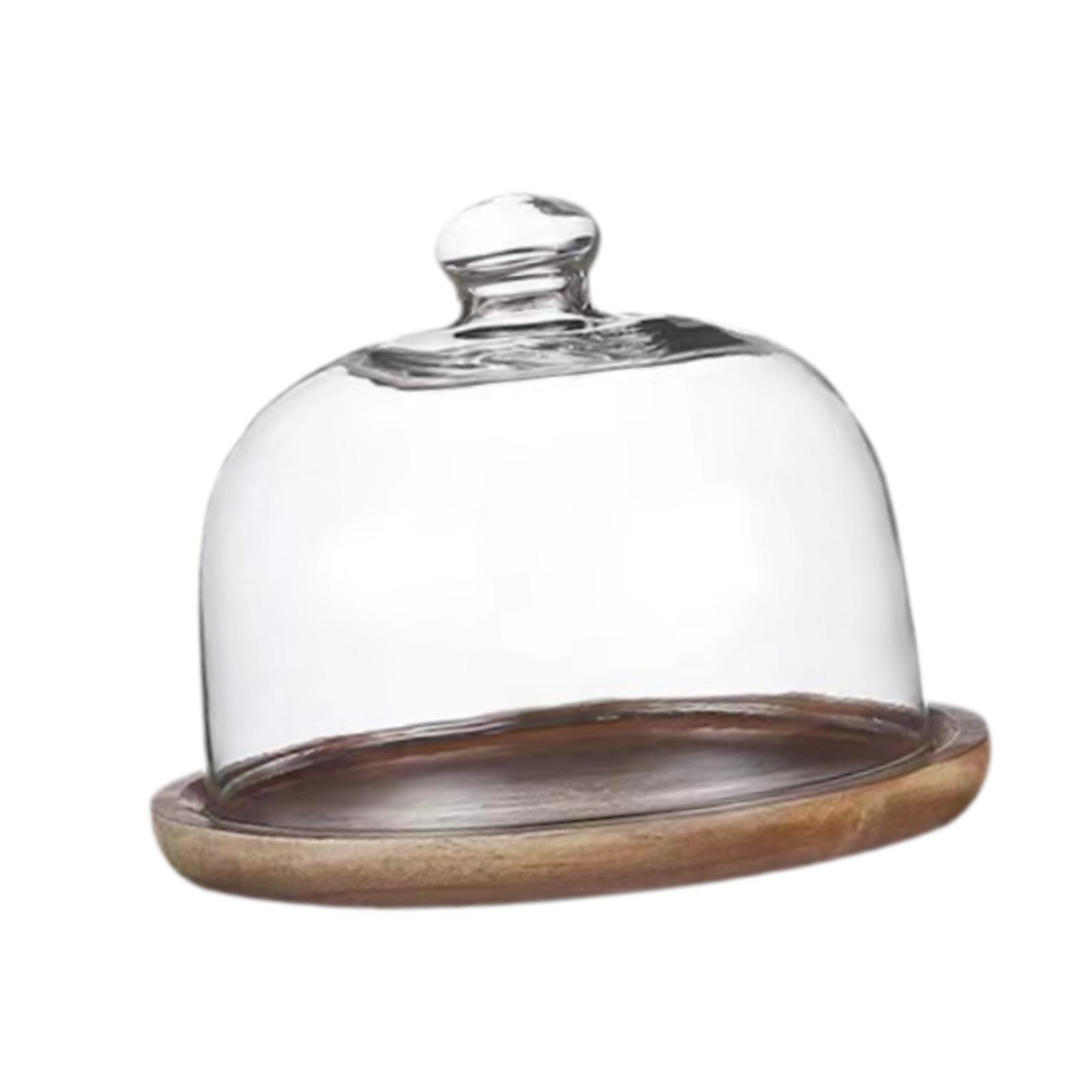 Holz-Kuchenständer mit Glasabd – Food Storage Glass Round Bewertung und Preis