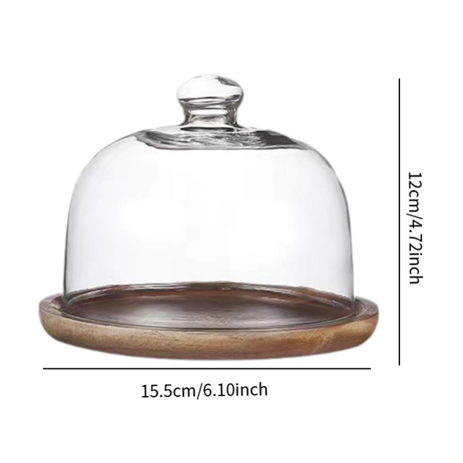 Holz-Kuchenständer mit Glasabd – Food Storage Glass Round Bewertung und Preis