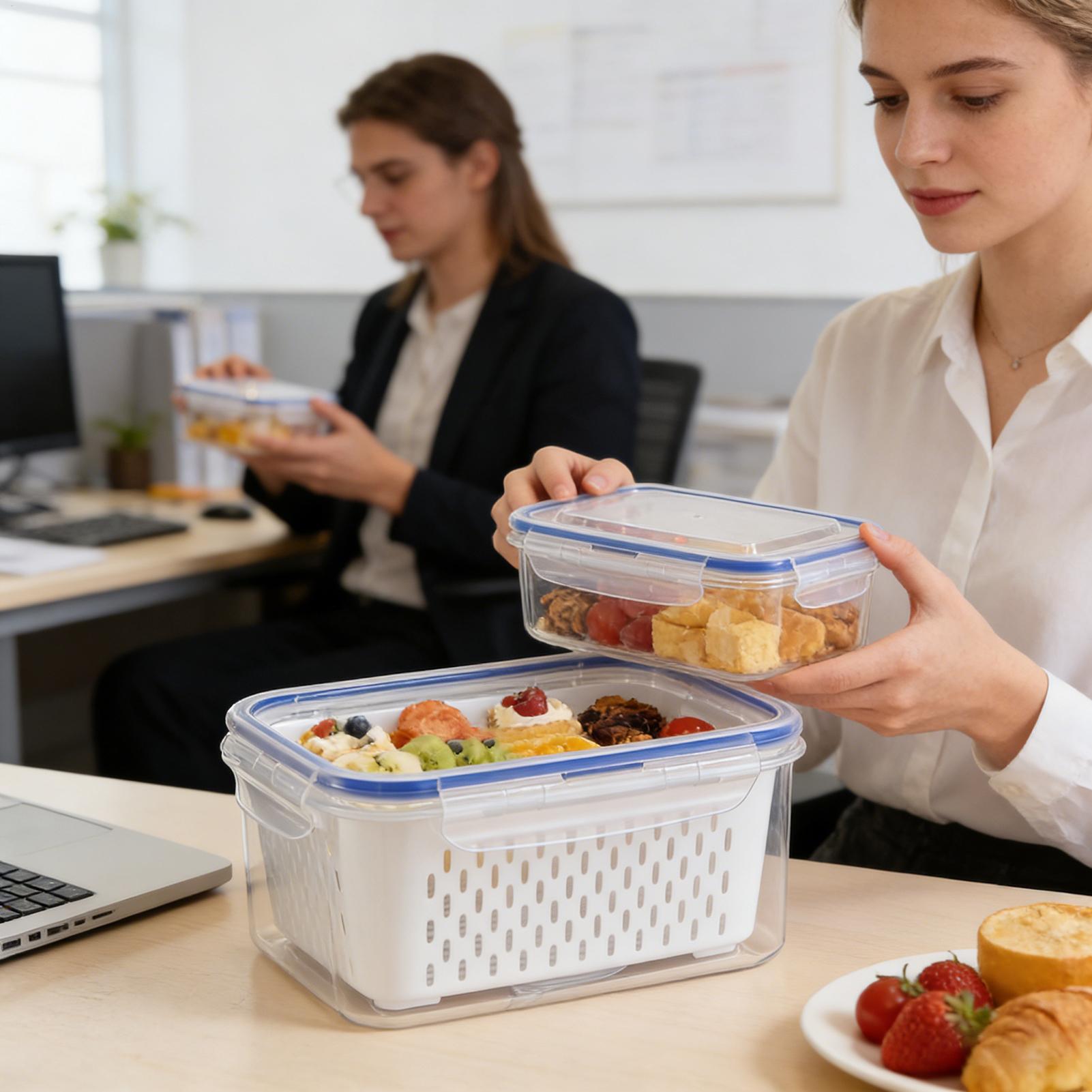4-in-1-Lebensmittelbehälter, 4 – Food Storage For Refrigerator Bewertung und Preis