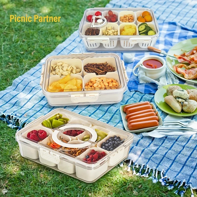 4Grid Snackbox-Behälter, tragb – Food Storage Made Easy Bewertung und Preis
