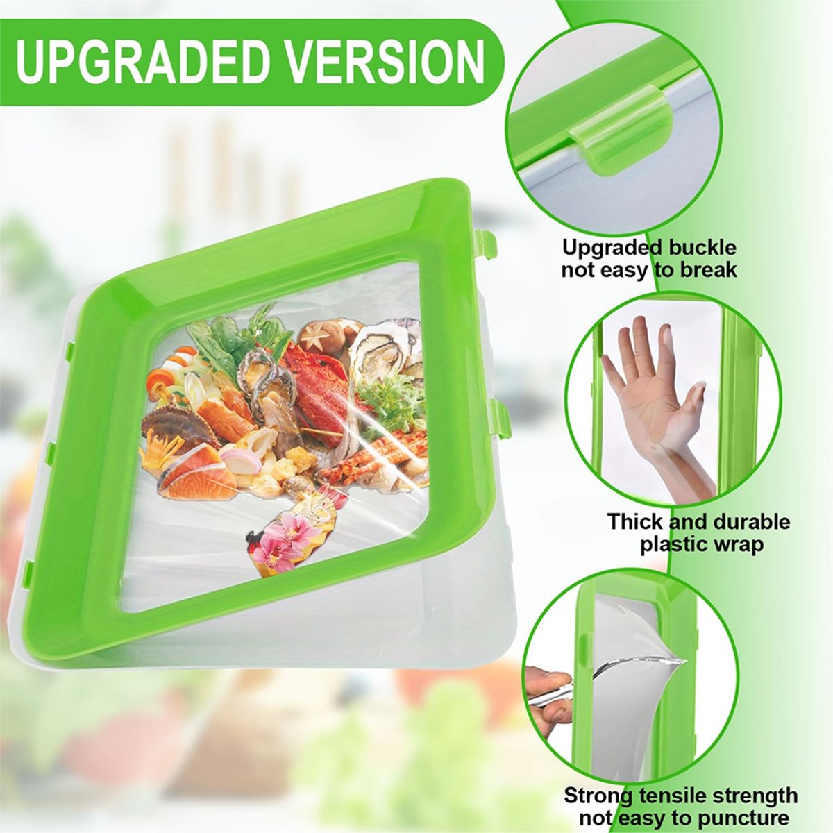 4-teiliges Stapelbares Lebensm – Food Storage Technology Bewertung und Preis
