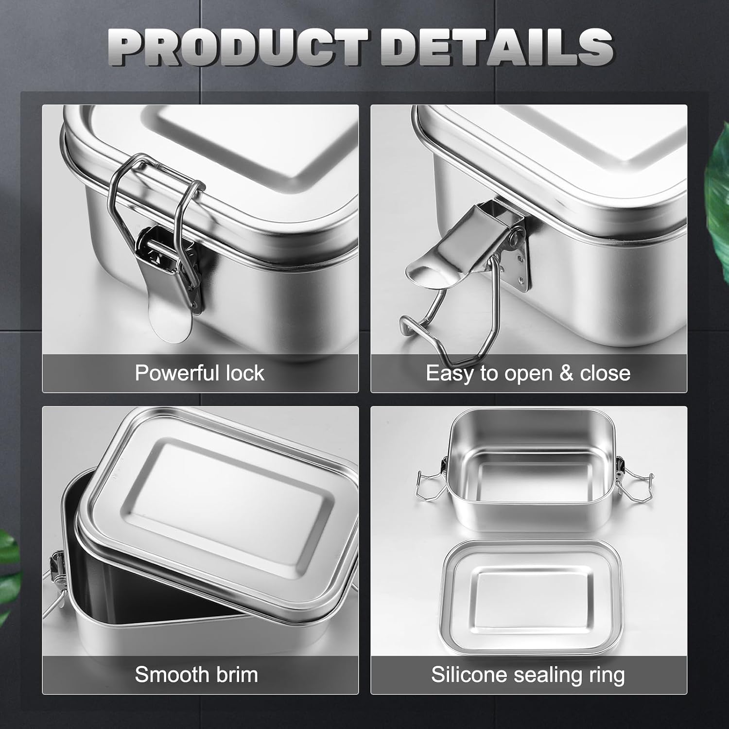 Edelstahl-Lebensmittelbehälter – Food Storage Made Easy Bewertung und Preis