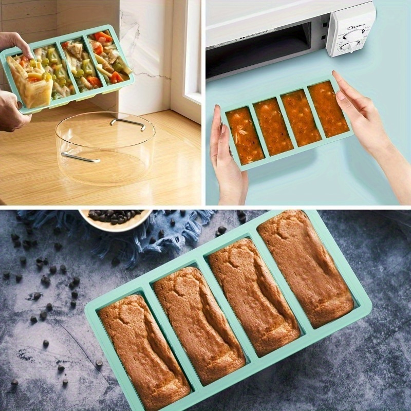 1 Stück Silikon-Gefrierschrank – Food Storage Prep Containers Bewertung und Preis