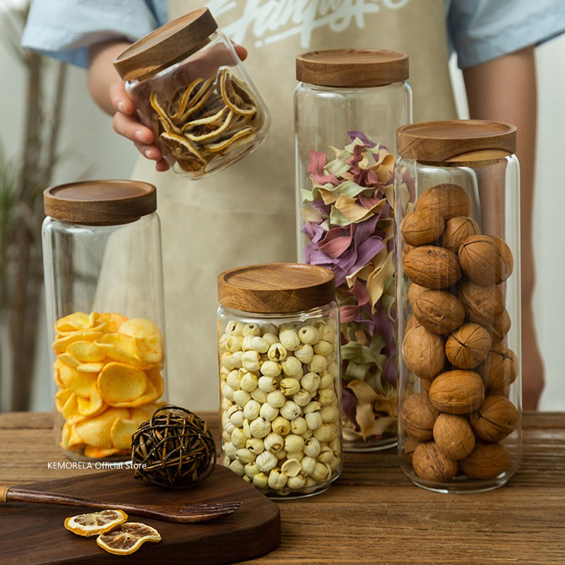 Luftdichter Glaskanister mit H – Food Storage Glass Box Bewertung und Preis