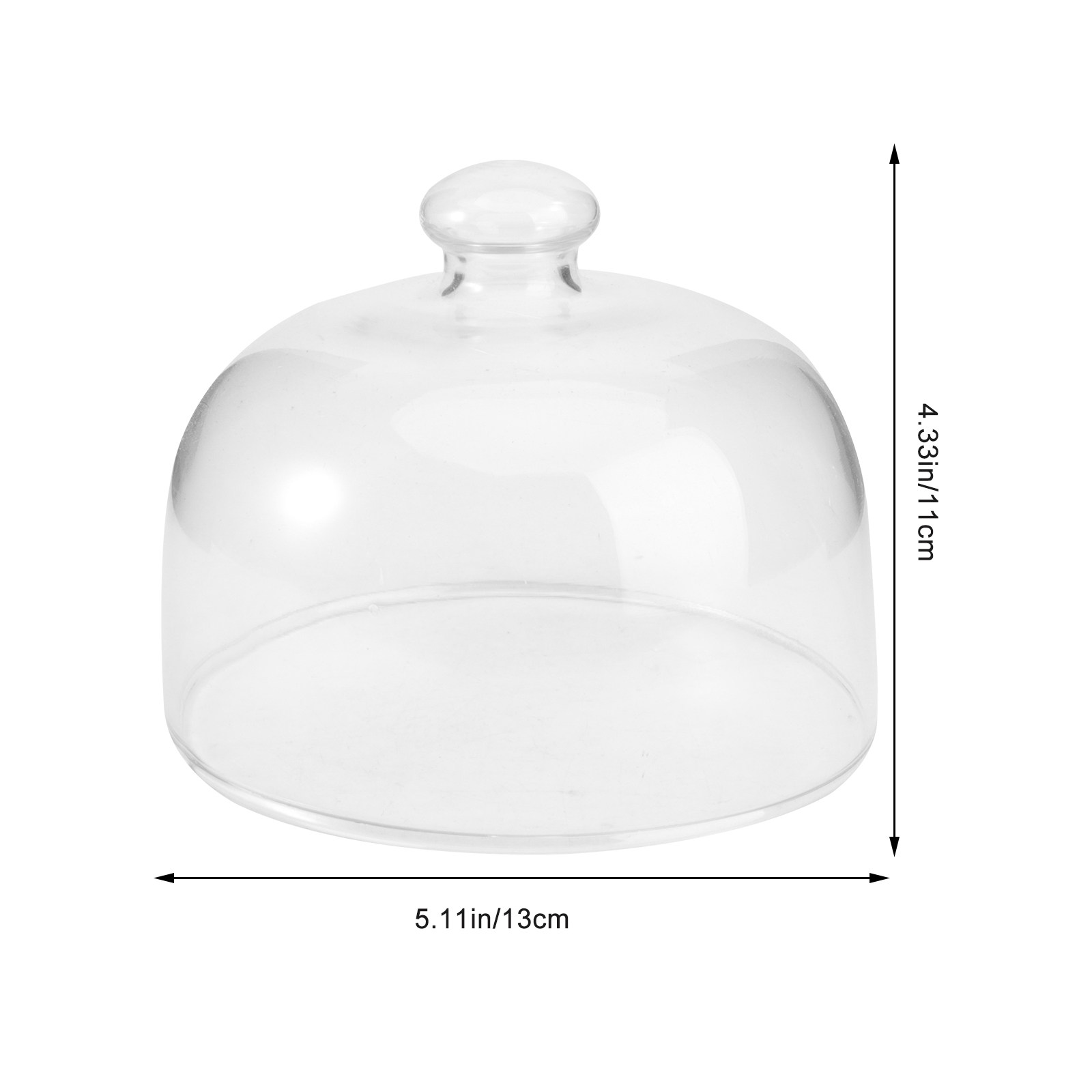 1 Stück Klare Tortenkuppel-Abd – Food Storage Glass Round Bewertung und Preis