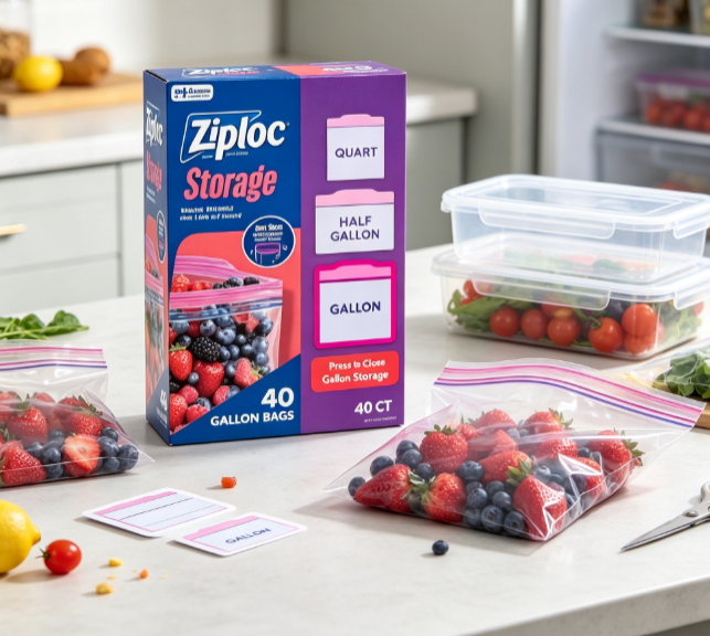 Ziploc Marken-Lebensmittel-Auf – Food Storage Technology Bewertung und Preis