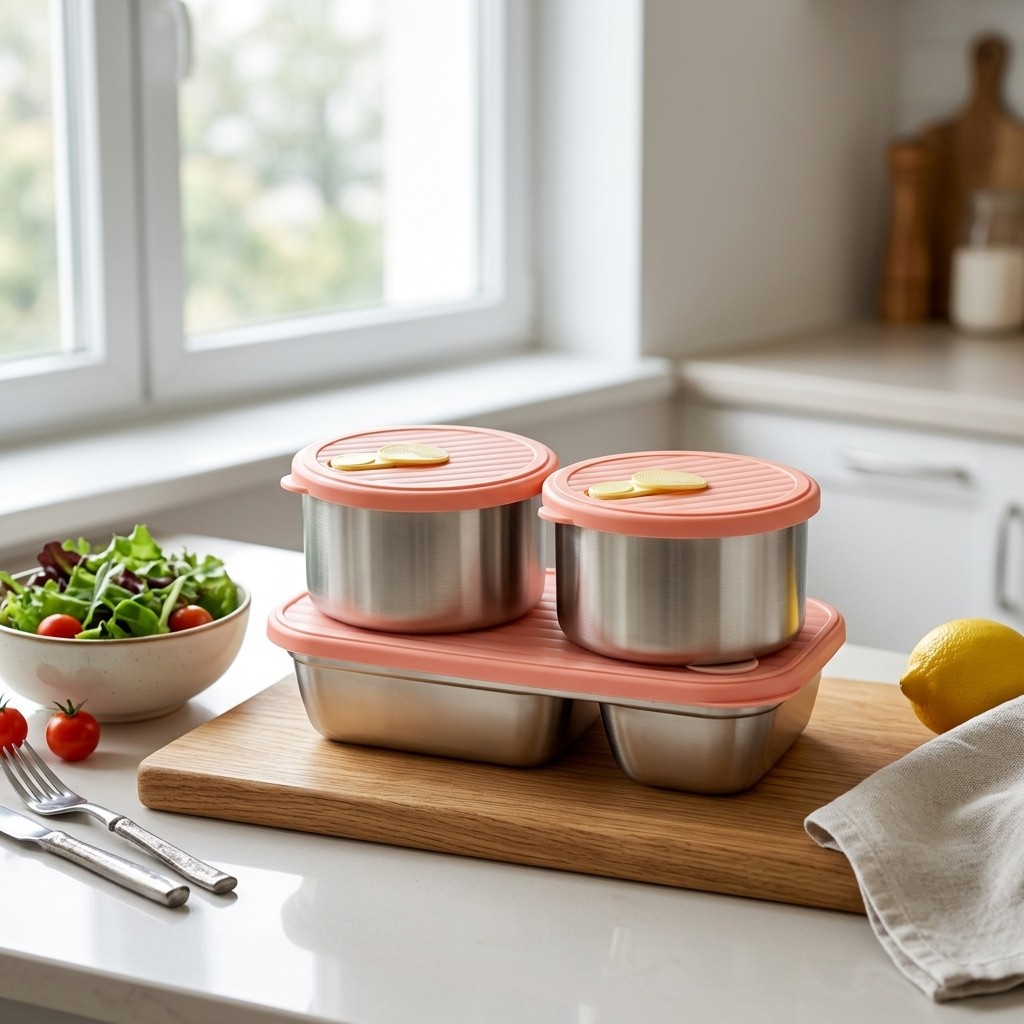 Mikrowellengeeignetes 304 Edel – Food Storage Prep Containers Bewertung und Preis