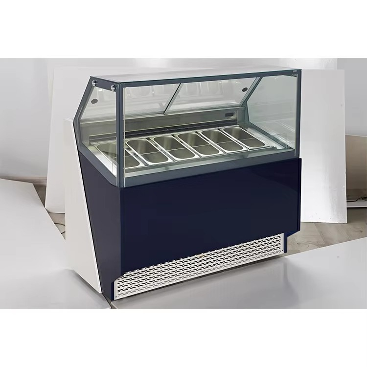 Immersive Glastür-Kühlvitrine, – Food Storage Freezer Bewertung und Preis
