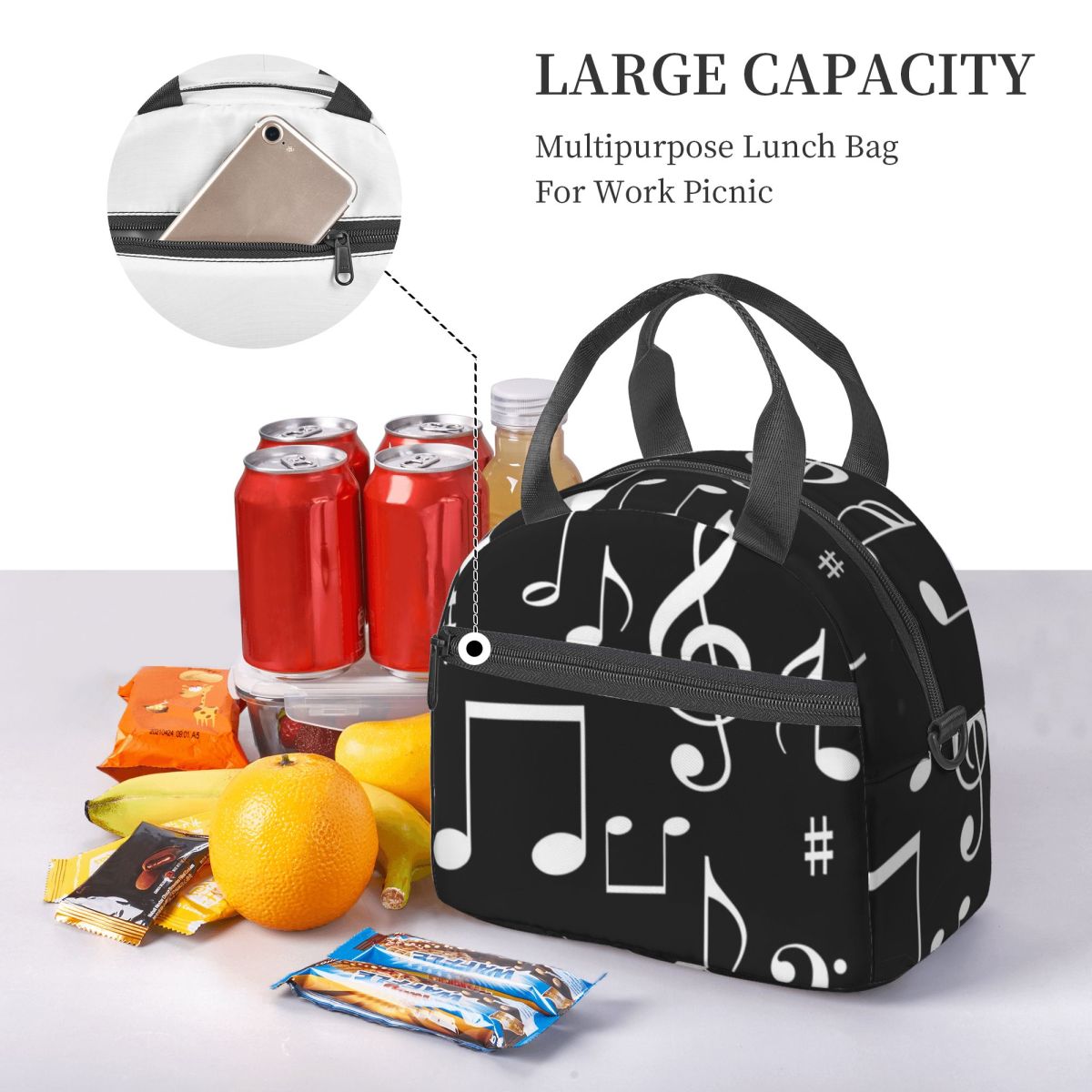 Isolierte Lunchtasche mit Musi – Food Storage Notes Bewertung und Preis