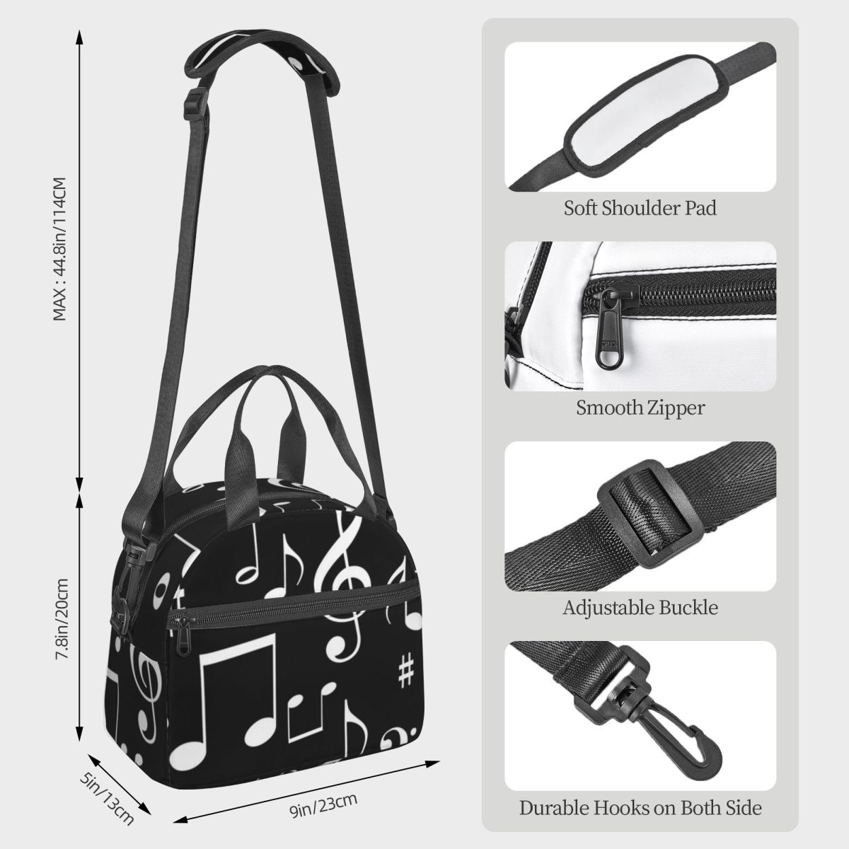 Isolierte Lunchtasche mit Musi – Food Storage Notes Bewertung und Preis
