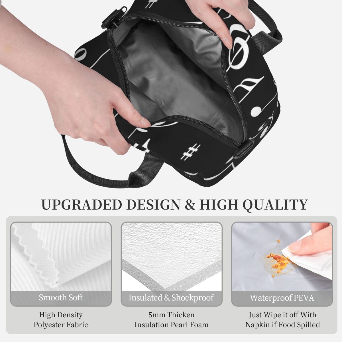 Isolierte Lunchtasche mit Musi – Food Storage Notes Bewertung und Preis