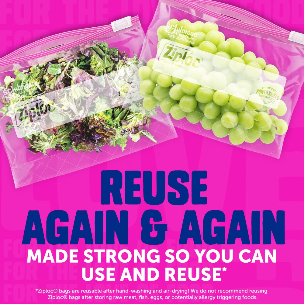 Ziploc ®   Marken-Lebensmittel – Food Storage Technology Bewertung und Preis