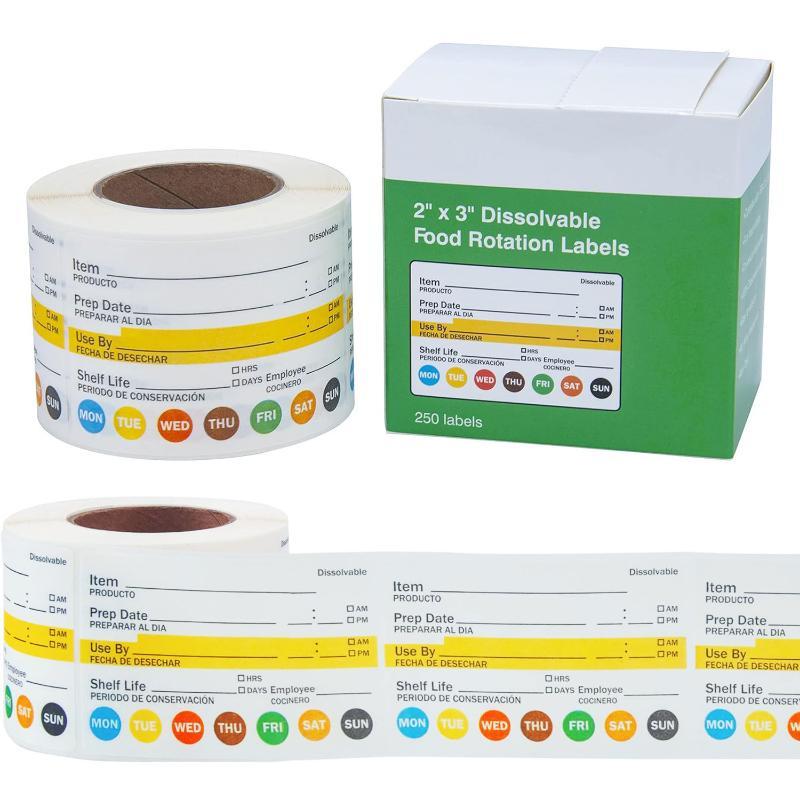 Lebensmittel-Datumsaufkleber 2 – Food Storage Prep Containers Bewertung und Preis
