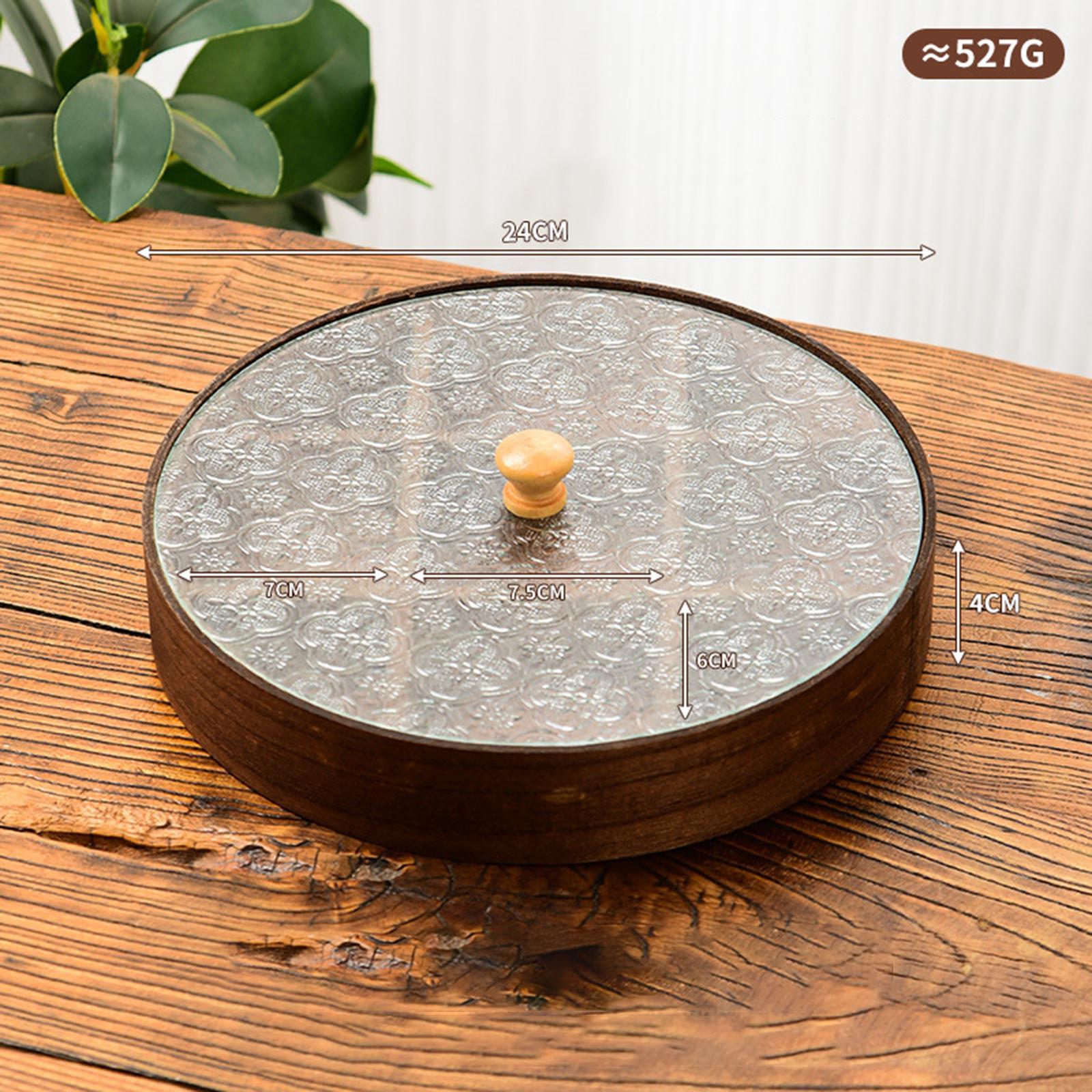 Geteiltes Serviertablett mit F – Food Storage Glass Round Bewertung und Preis