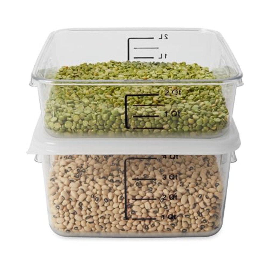 Platzsparender Quadratischer L – Food Storage 4 Quart Bewertung und Preis