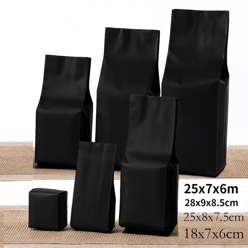 100 Stück Offene Matte Schwarz – Food Storage Bags Reusable Bewertung und Preis