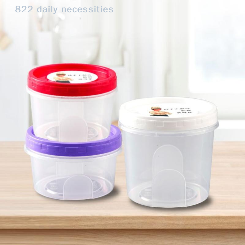 Praktische 4-teilige Kühlschra – Food Storage Glass Round Bewertung und Preis