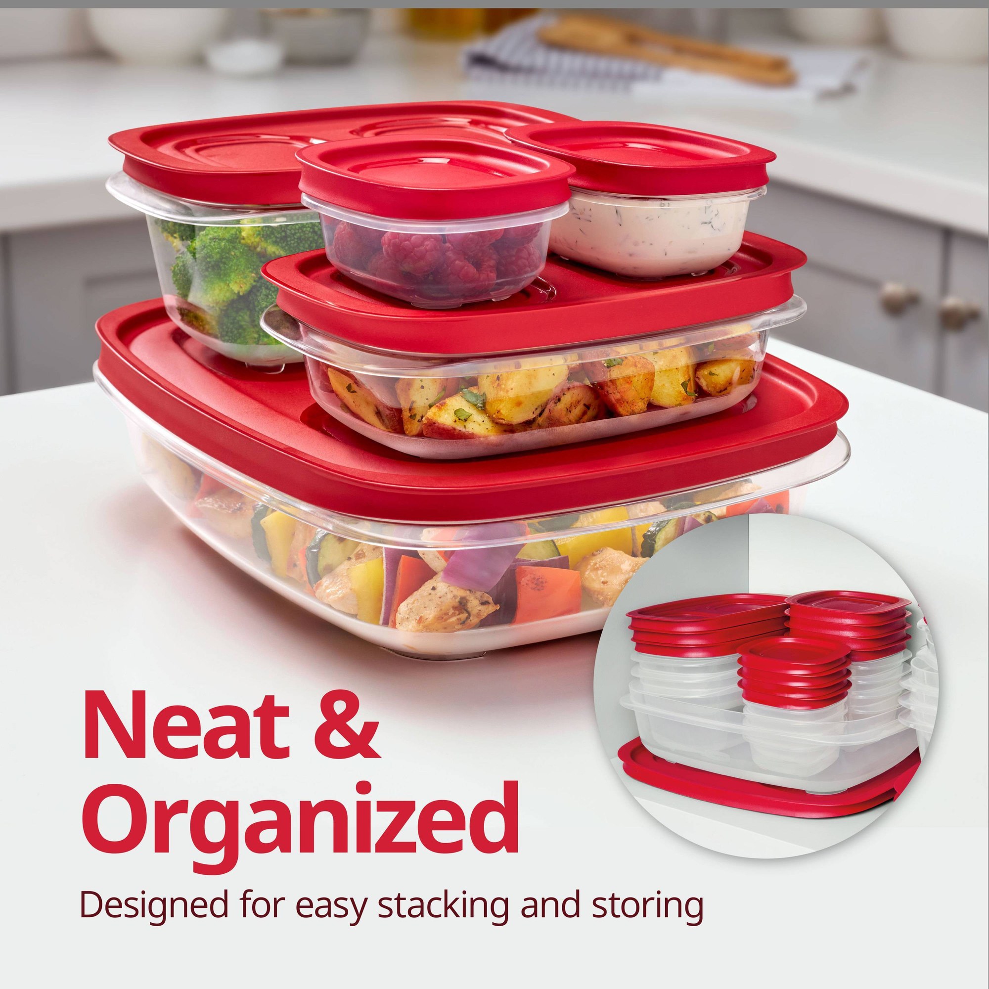 5,26-Liter-Rechteckiger Lebens – Food Storage Prep Containers Bewertung und Preis