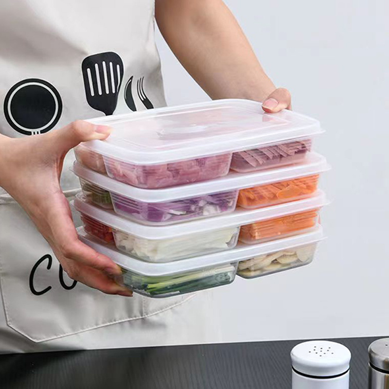 Neu: Tragbare 4-Fächer-Aufbewa – Food Storage Freezer Bewertung und Preis