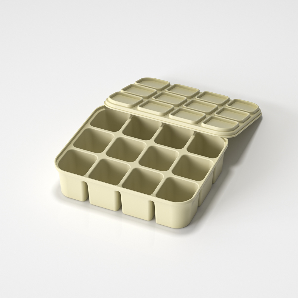 Silikon-Eiswürfelform mit Deck – Food Storage Freezer Bewertung und Preis