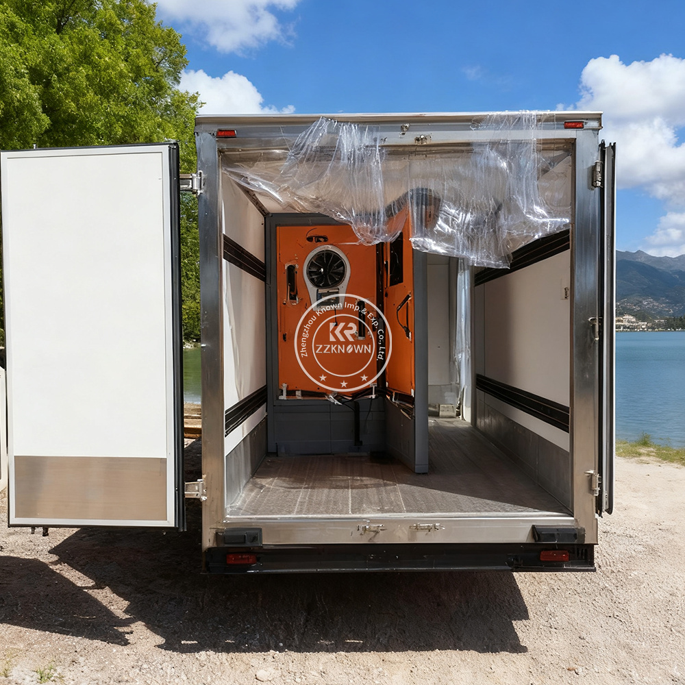 Anpassbarer gekühlter Anhänger – Food Storage Frozen Bewertung und Preis