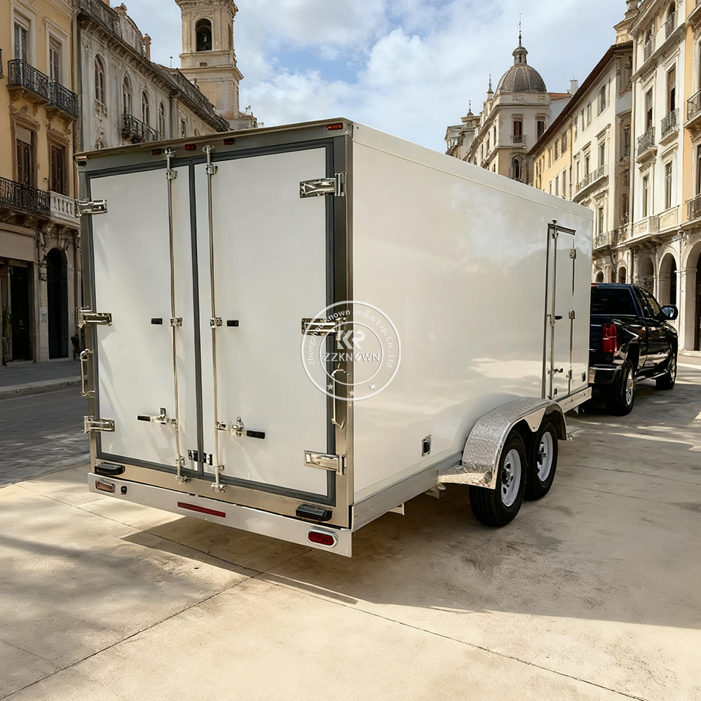 Anpassbarer gekühlter Anhänger – Food Storage Frozen Bewertung und Preis