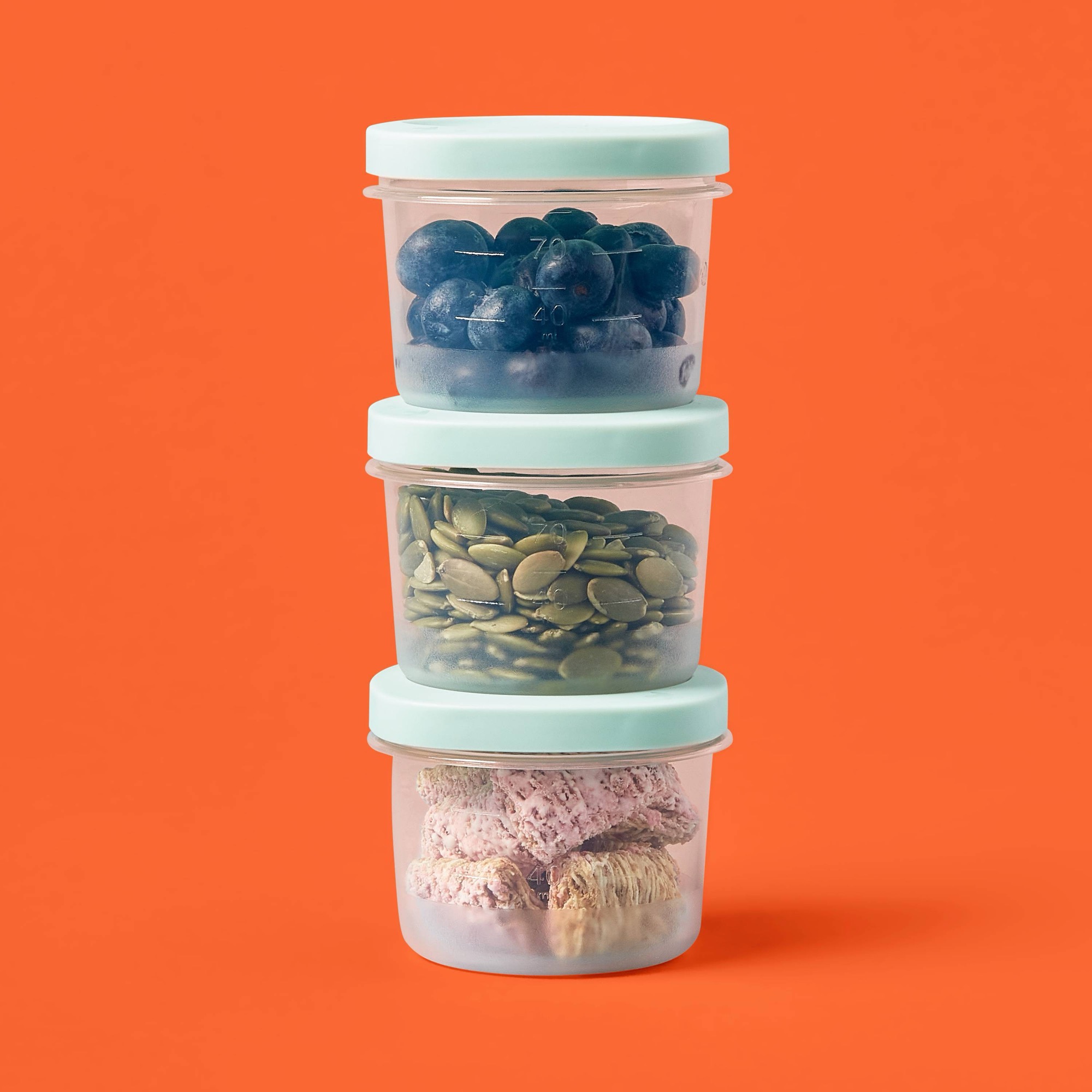 6-teilige runde Twist-Lock-Leb – Food Storage Prep Containers Bewertung und Preis